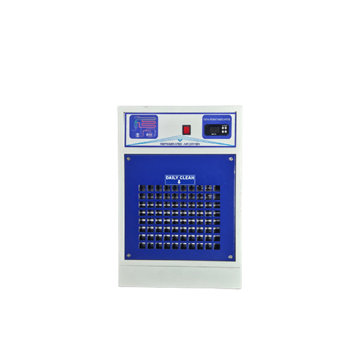 Shell & Tube Refrigerated Air Dryer - Color: White And Blue
