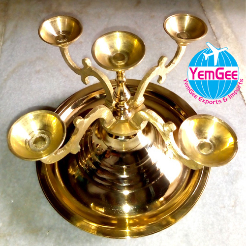 Brass Karpoora Vazhai