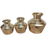 Brass Kudam - Color: Silver