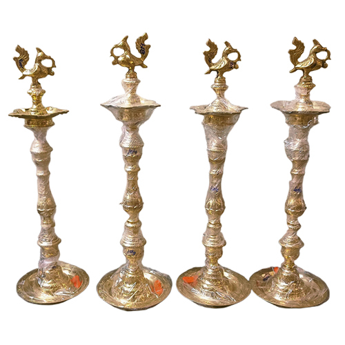 Brass Kuthuvilakk Oil Lamp