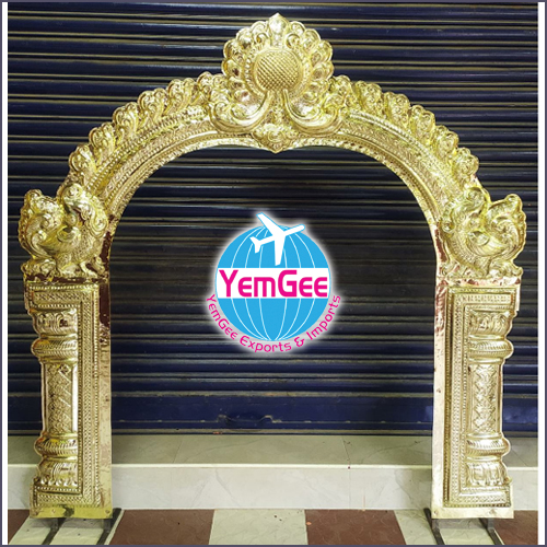 Brass Sheet Prabhavali And Thiruvachi