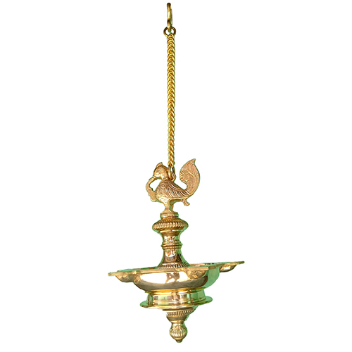 Brass Hanging Lamp
