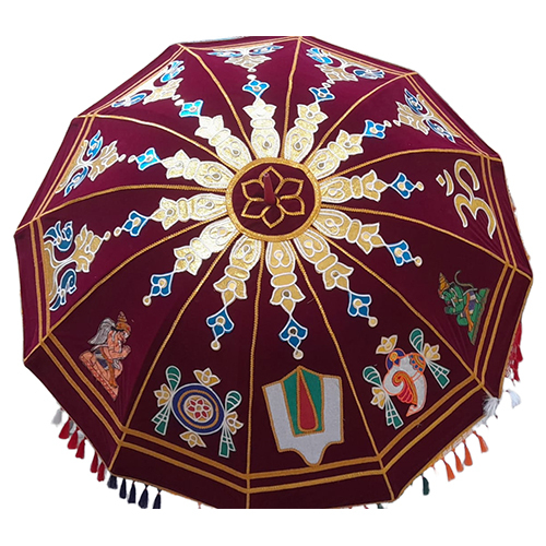 Printed Temple Umbrella