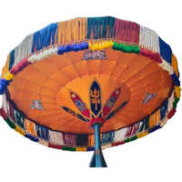 Velvet And Cotton Umbrella - Color: Multicolor