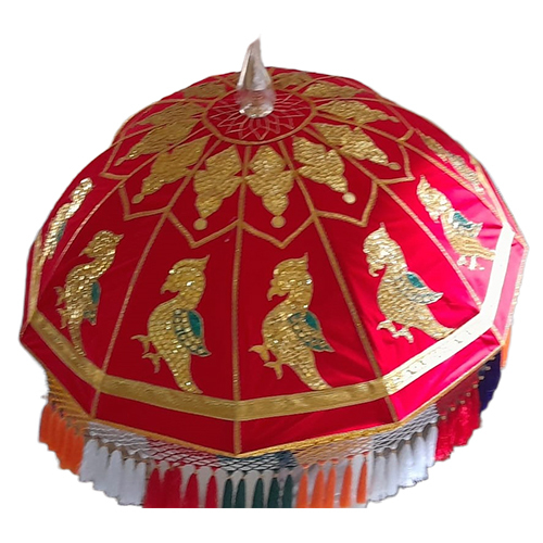 Designer Print Temple Umbrella