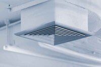 Air Conditioning Duct - Color: Silver