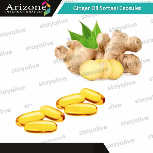 Ginger Oil Softgel Capsules