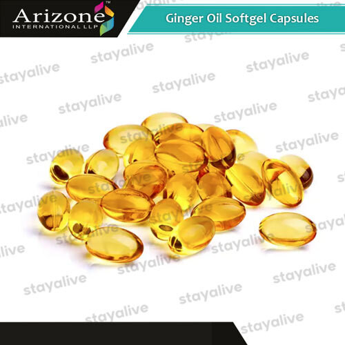 Ginger Oil Softgel Capsules