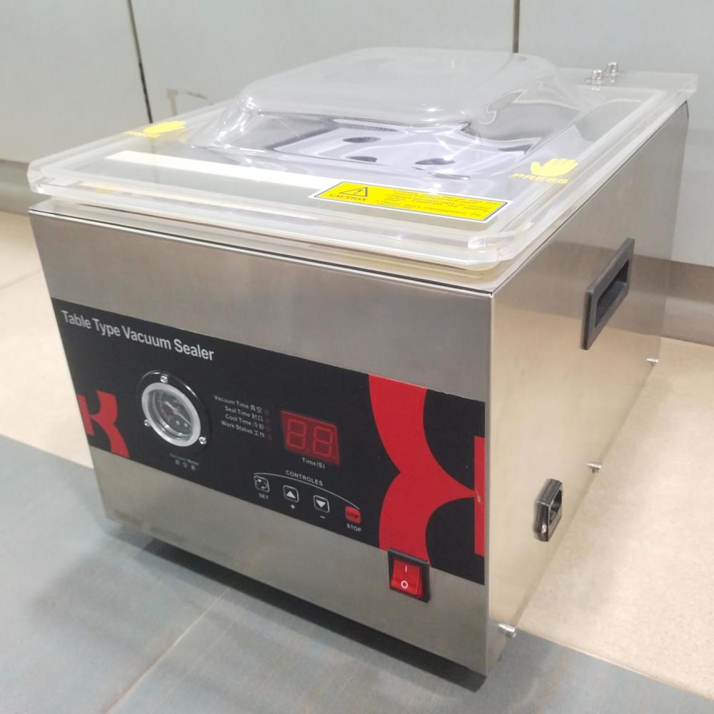 Table Top Vacuum Packing Machine - Color: Silver