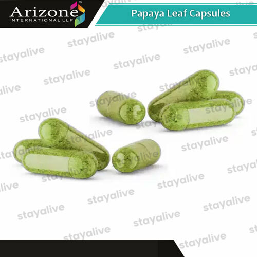 Papaya Leaf Capsules - Age Group: For Adults