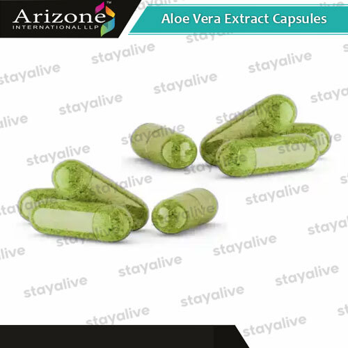 Aloe Vera Extract Capsules - Age Group: For Adults