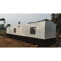 Construction Sites Portable Cabin - Color: Black White