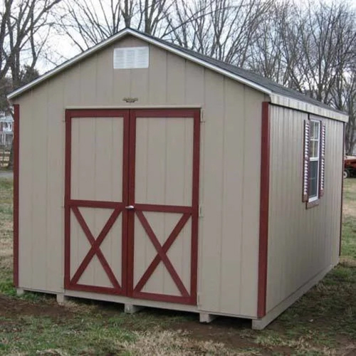 Frp Prefabricated Storage Cabin - Color: White