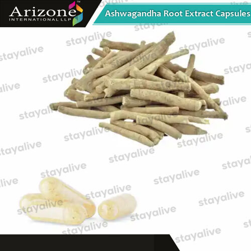 Ashwagandha Root Extract Capsules - Age Group: For Adults