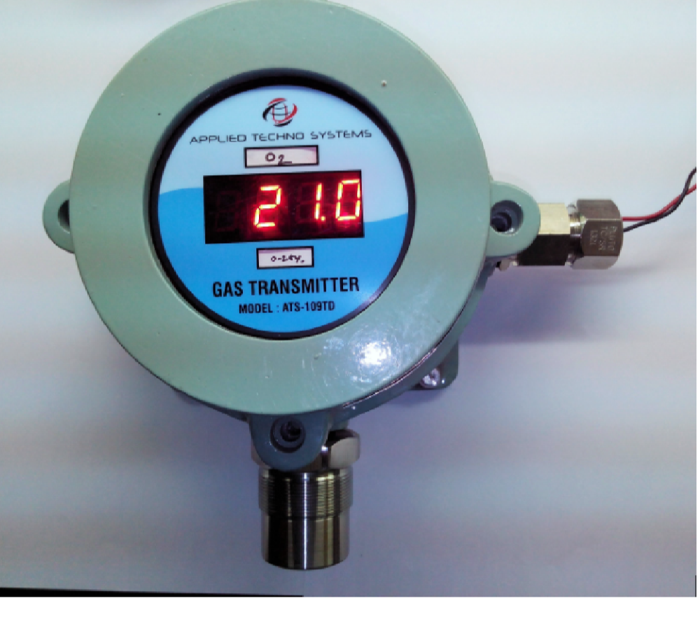 ATS-109TD Oxygen Gas Sensor Transmitter