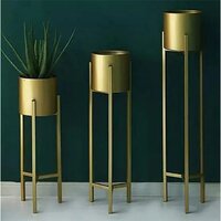 Metal Indoor Planter set