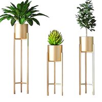 Metal Indoor Planter set