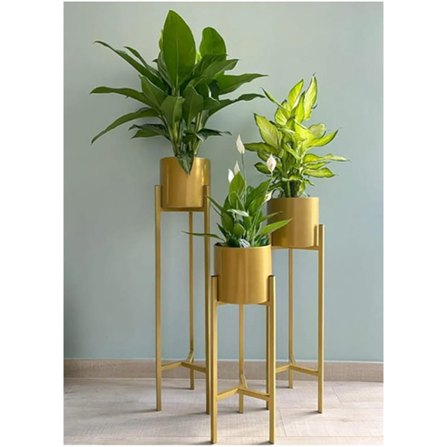 Metal Indoor Planter set