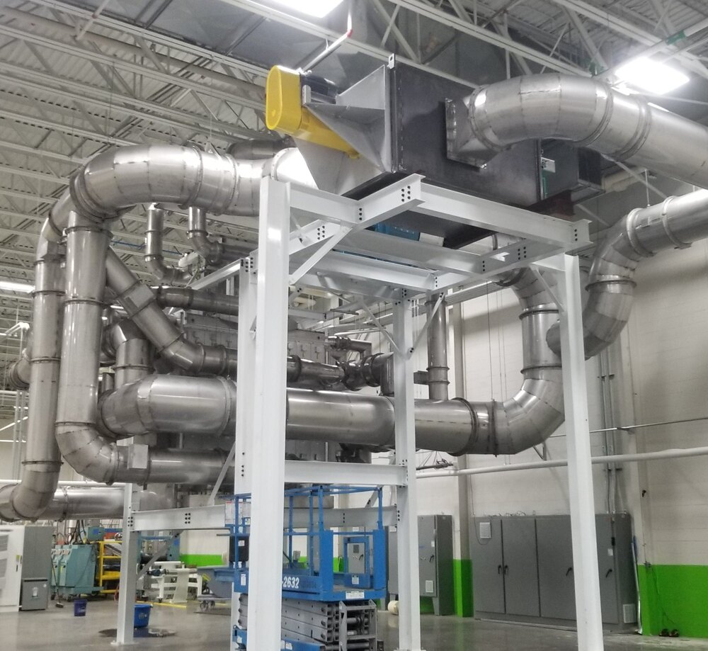 Industrial Exhaust Ducts