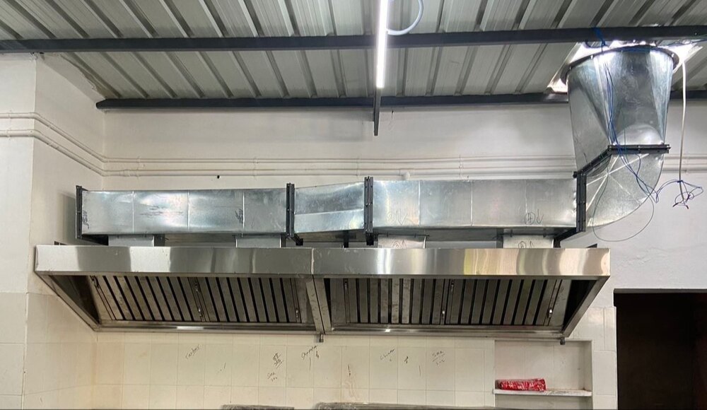 Hotel Kitchen Air Exhaust Ducting