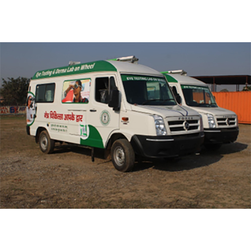 Mobile Ophthalmic Van - Material: Mild Steel