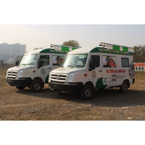 Mobile Ophthalmic Van - Material: Mild Steel
