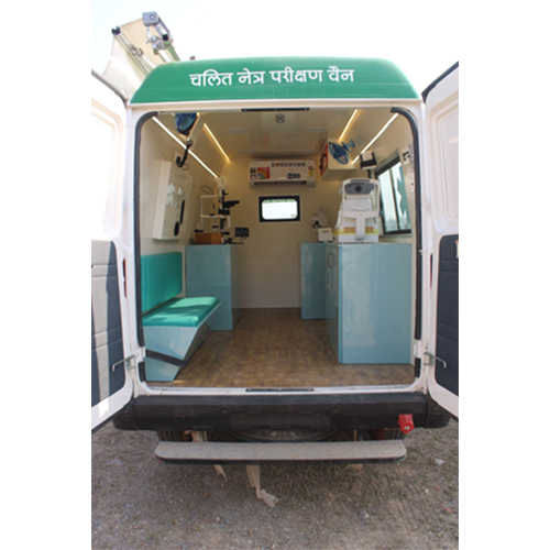Mobile Ophthalmic Van - Material: Mild Steel