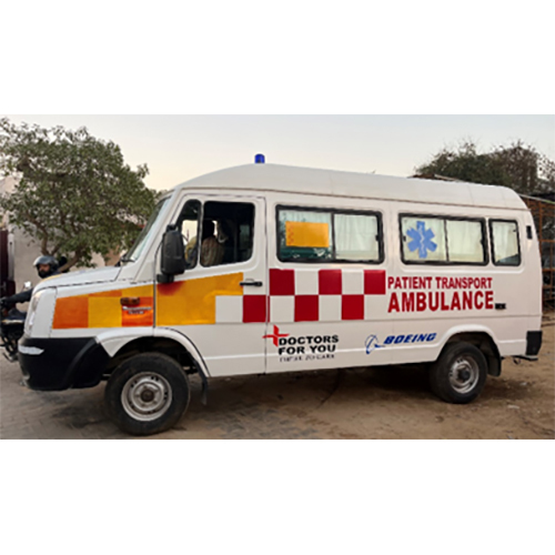 Force-tata Winger Ambulance - Color: White