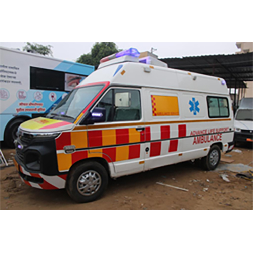 Force-tata Winger Ambulance - Color: White