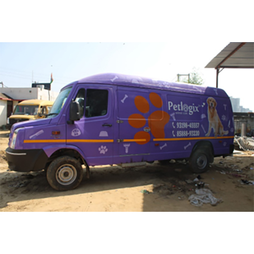 Pet Grooming Van - Color: Multi Color