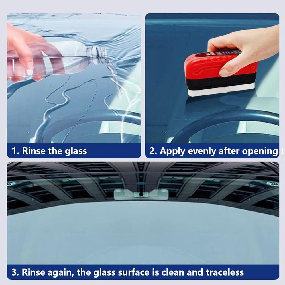 Car Glass Oil Film Removal Brush