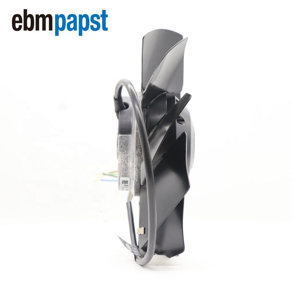 ebmpapst A2E200-AI38-01 M2E068-BF 200mm 230V AC 50/60Hz 0.3/0.34A IP44 4 Wires Chassis Cabinet Axial Cooling Fan