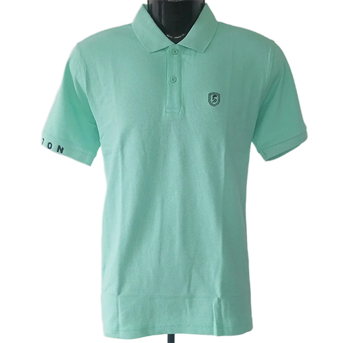 Mens Polo T Shirt - Fabric Type: Cotton