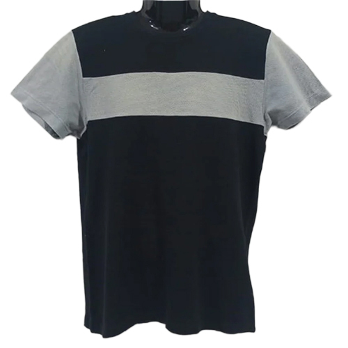 140 Gsm Men Cotton T Shirt - Color: Multicolor
