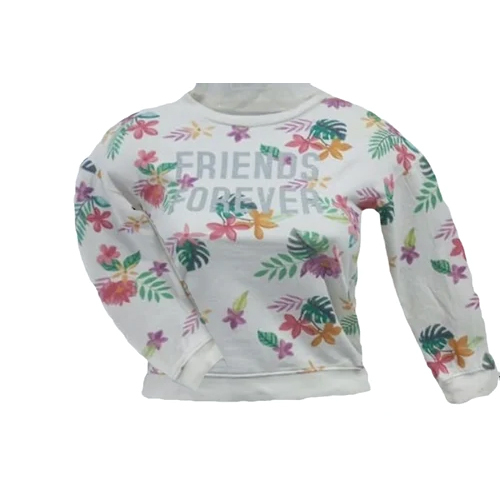 Girls Sweet Sweatshirt - Age Group: Adults