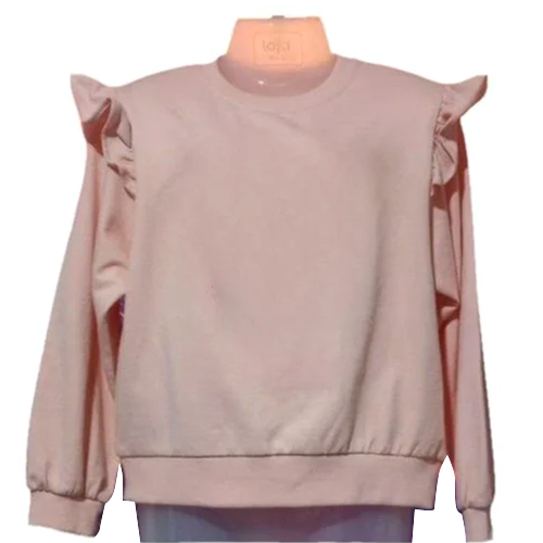 140 Gsm Cotton Ladies Top - Color: Pink