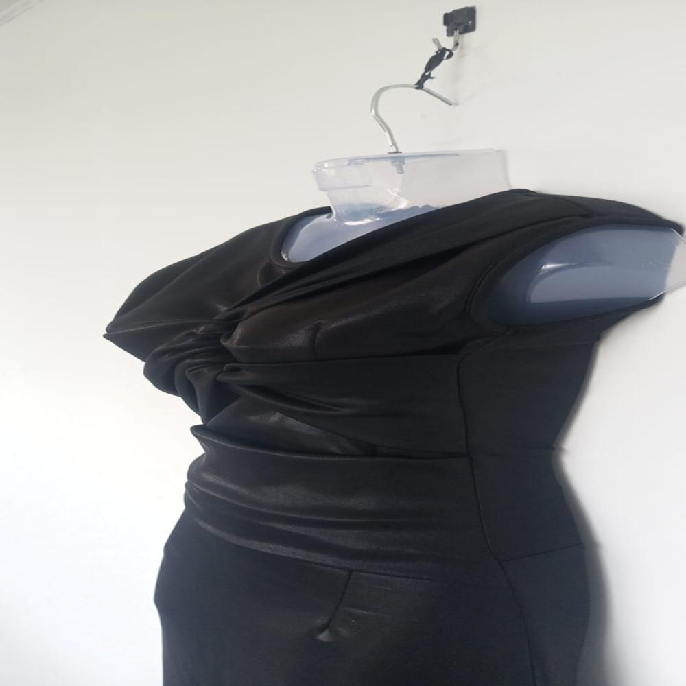 Ladies Party Wear Dress - Color: Black