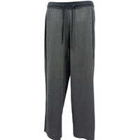 Mens Grey Cotton Track Pant