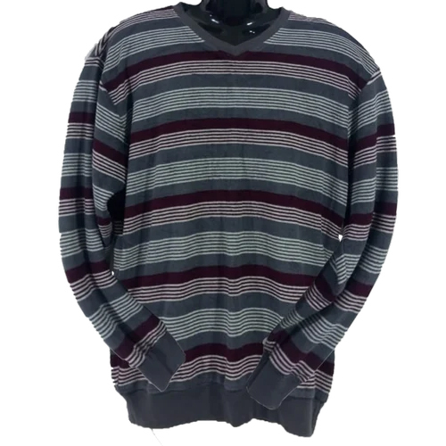 260 GSM Unisex Cotton Striped T Shirt