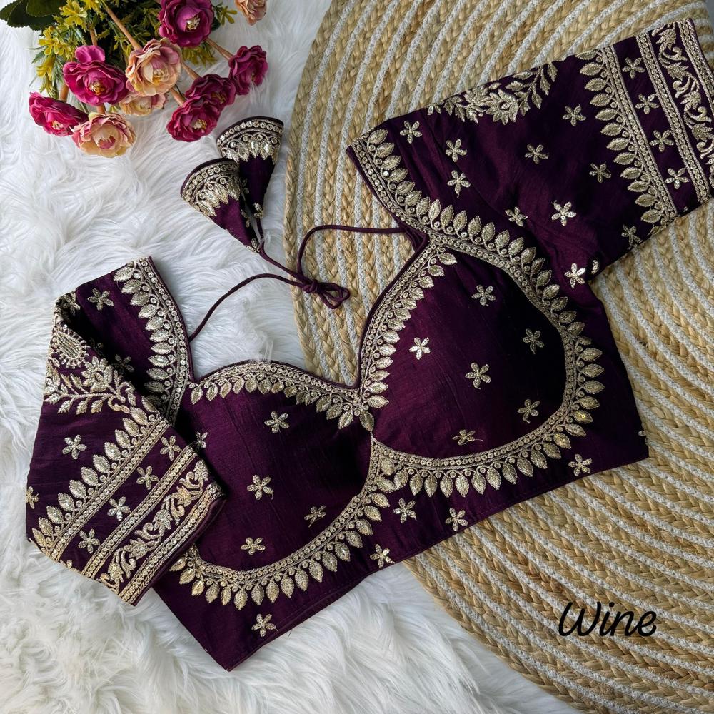 Designer Silk Blouse