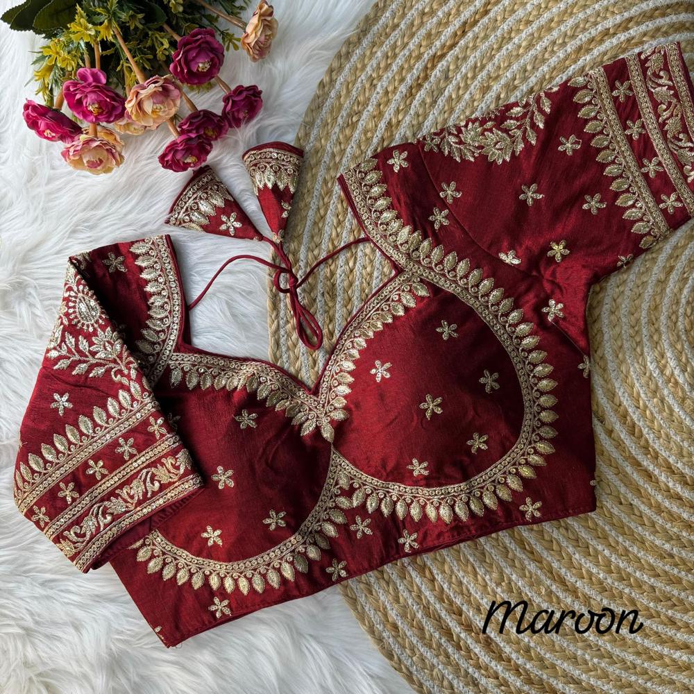 Designer Silk Blouse