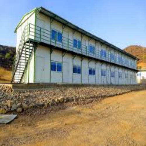 Prefabricated Labour Colony - Color: White
