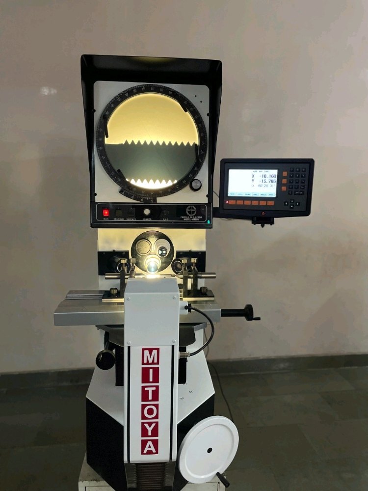 Vertical Profile Projector - Application: Inspection Of Precision Parts