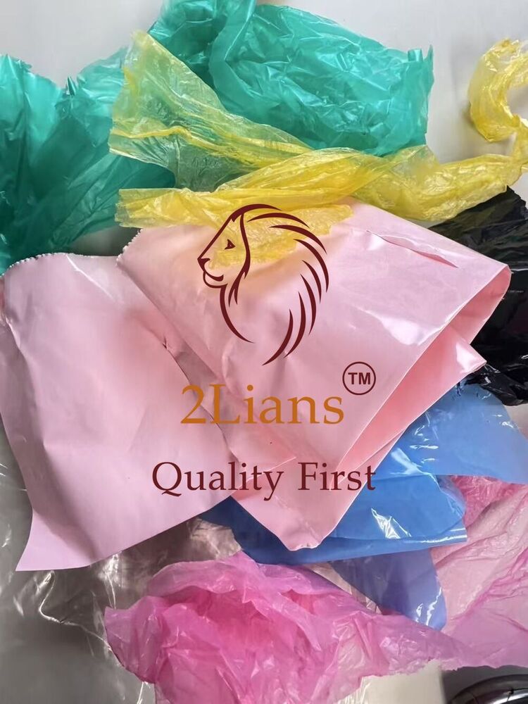 LDPE film on rolls/off cuts Mixed colors