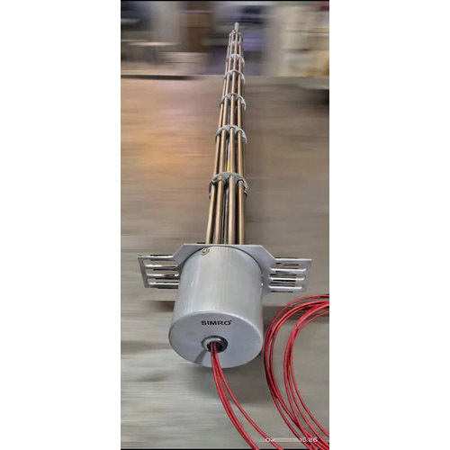 Corrugation Machine Heater - Color: Silver Grey