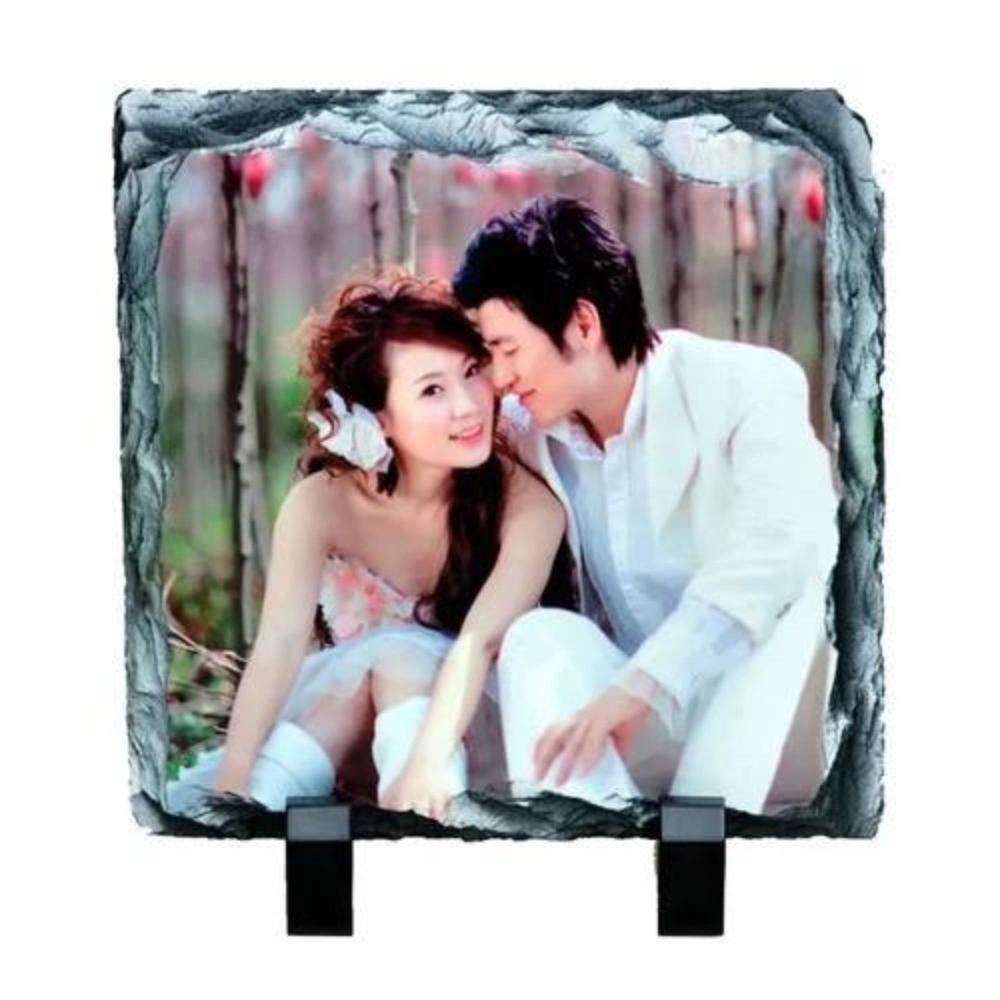 Sublimation Rock Stone Sh- 25 Photo Frame - Color: Multicolor