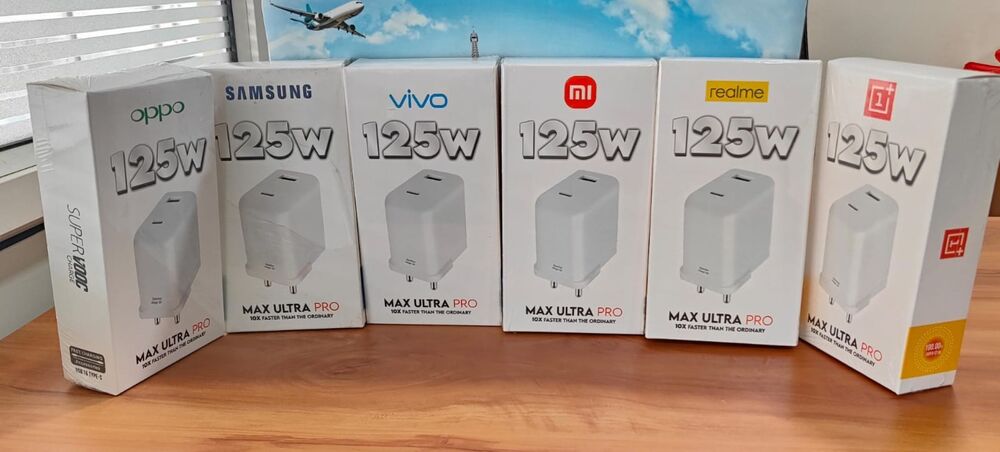 Multi Brands 125W Charger with 1 Year Warranty