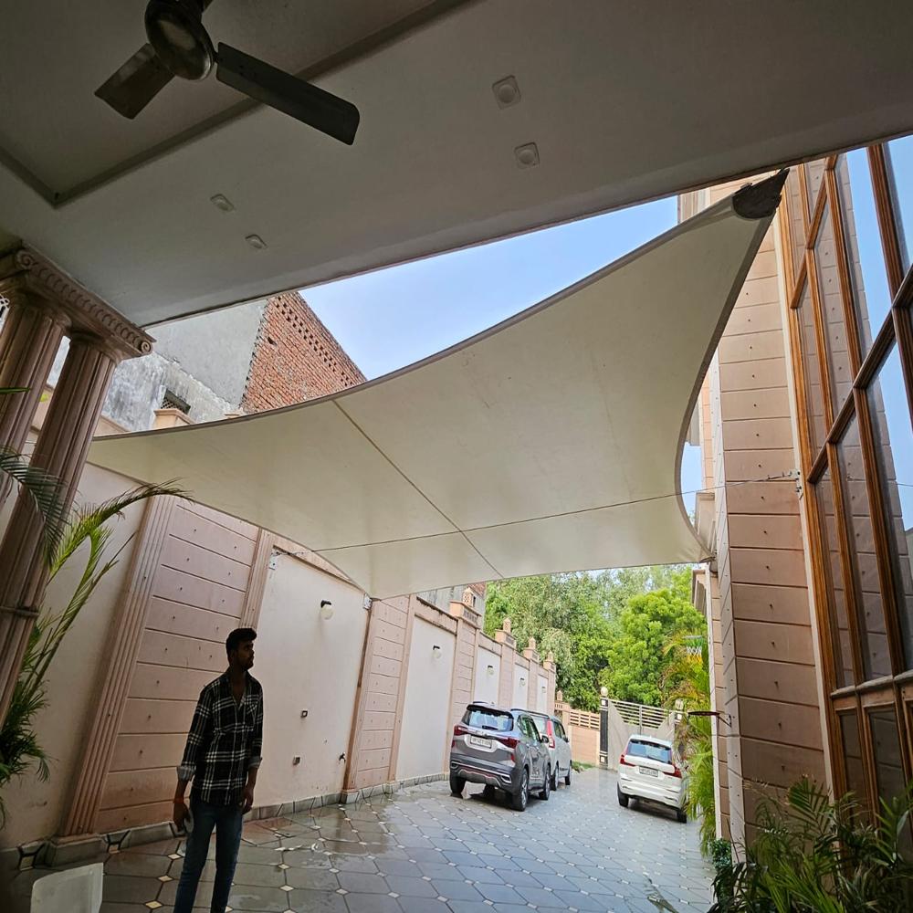 Membrane Tensile Structure - Color: White