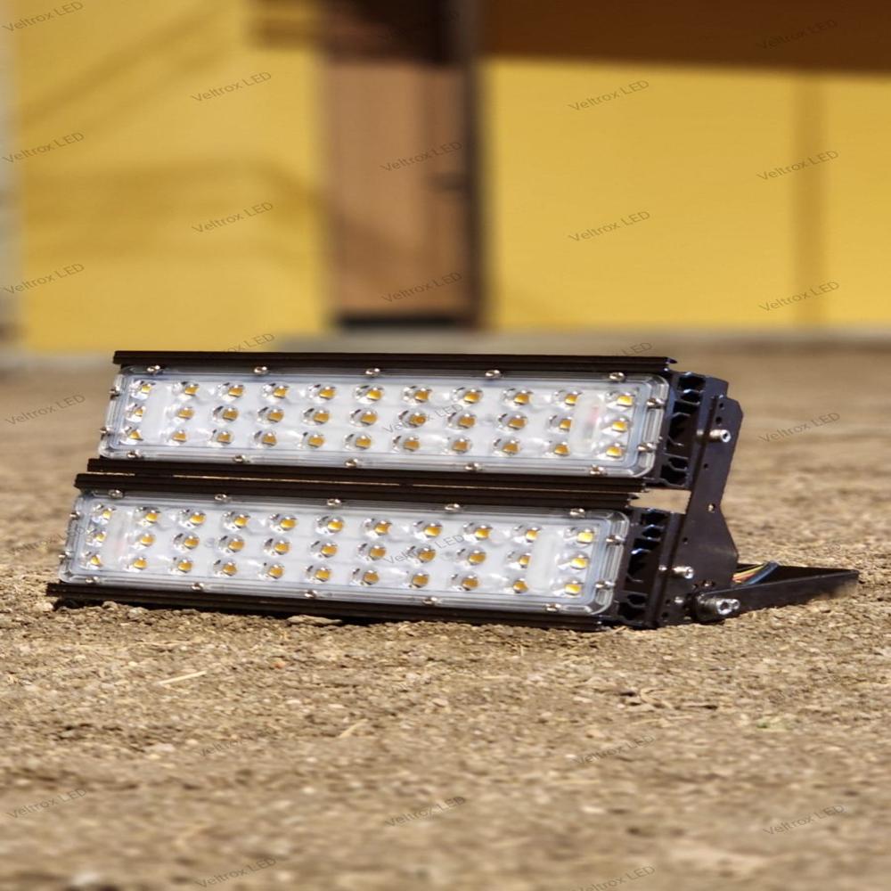 Led 200W Lens Shark Model Light For Box Cricket Light/Football Turf Light - Color: Black