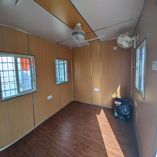 Site Office Portable Cabins - Color: Brown